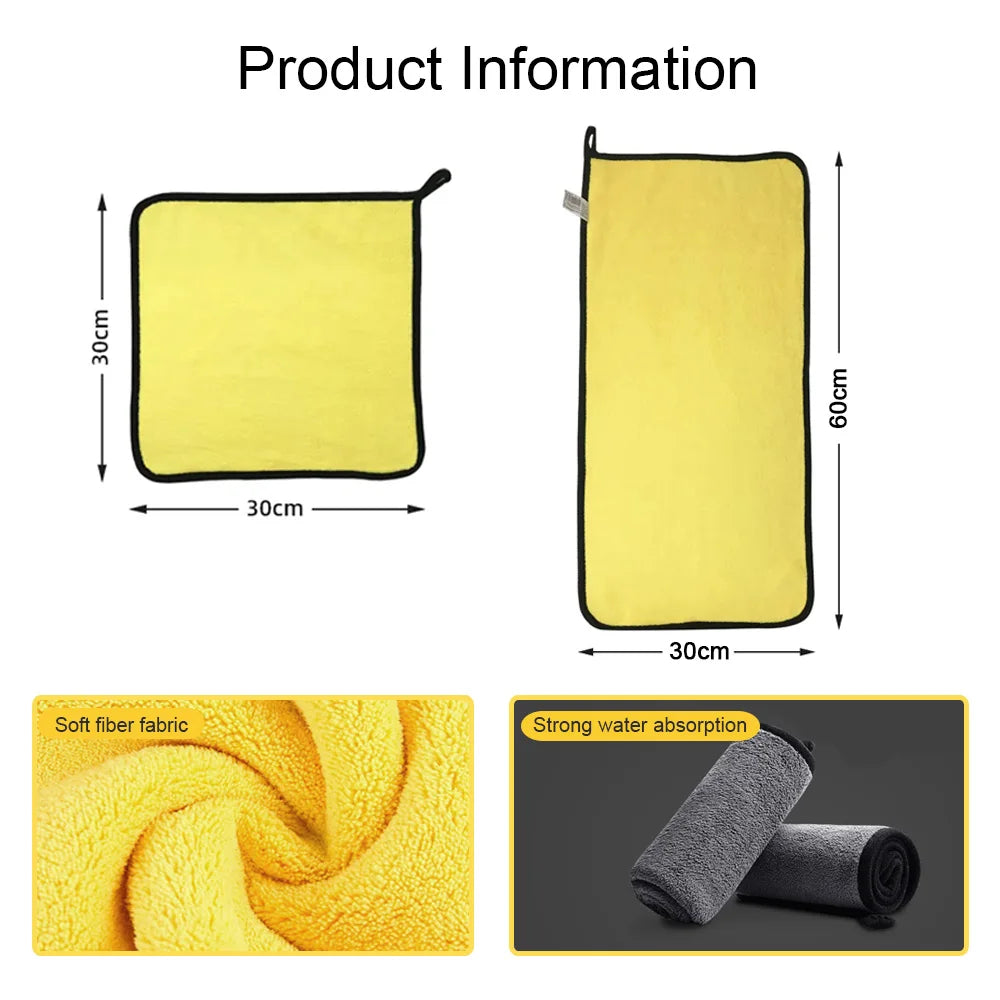 Car Wash Microfiber Towe